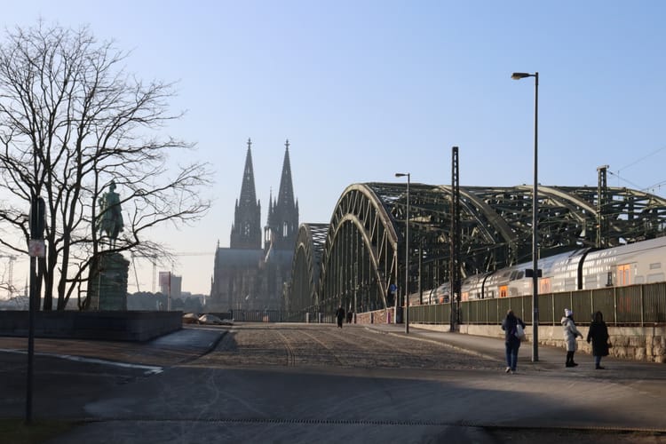 Cologne and Frankfurt