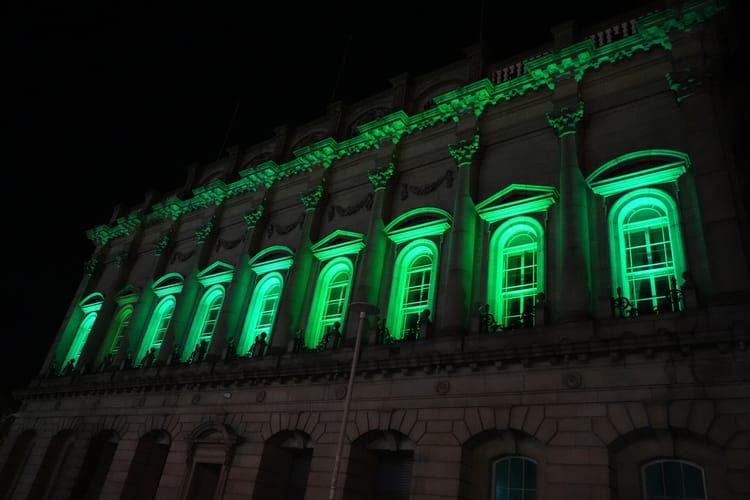 Dublin City At Night