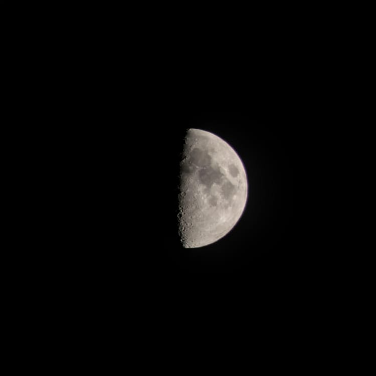 The Moon and Orion