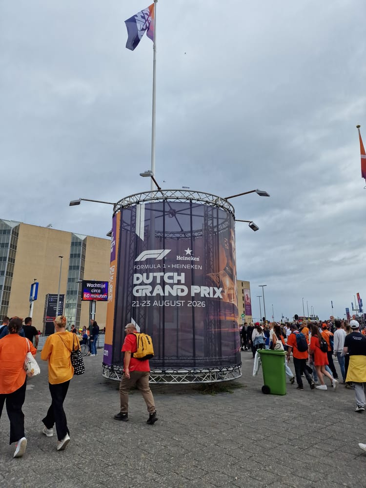 Dutch Grand Prix & Amsterdam Sept 2025