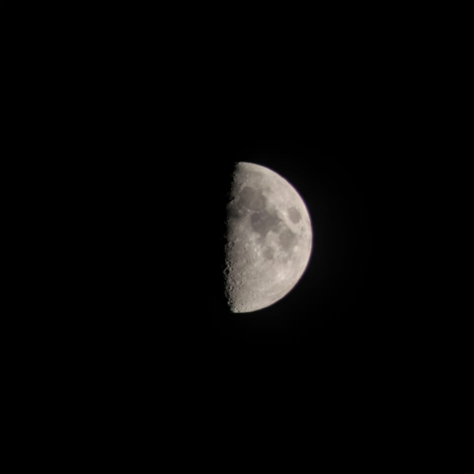 The Moon and Orion