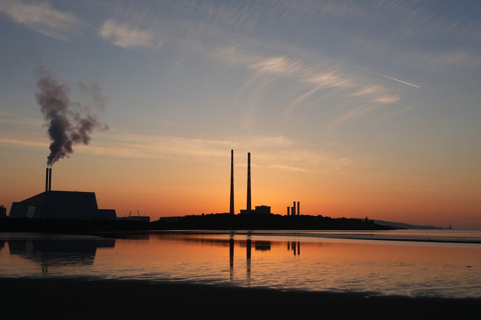 Sunrise Between the Pigeon Houses