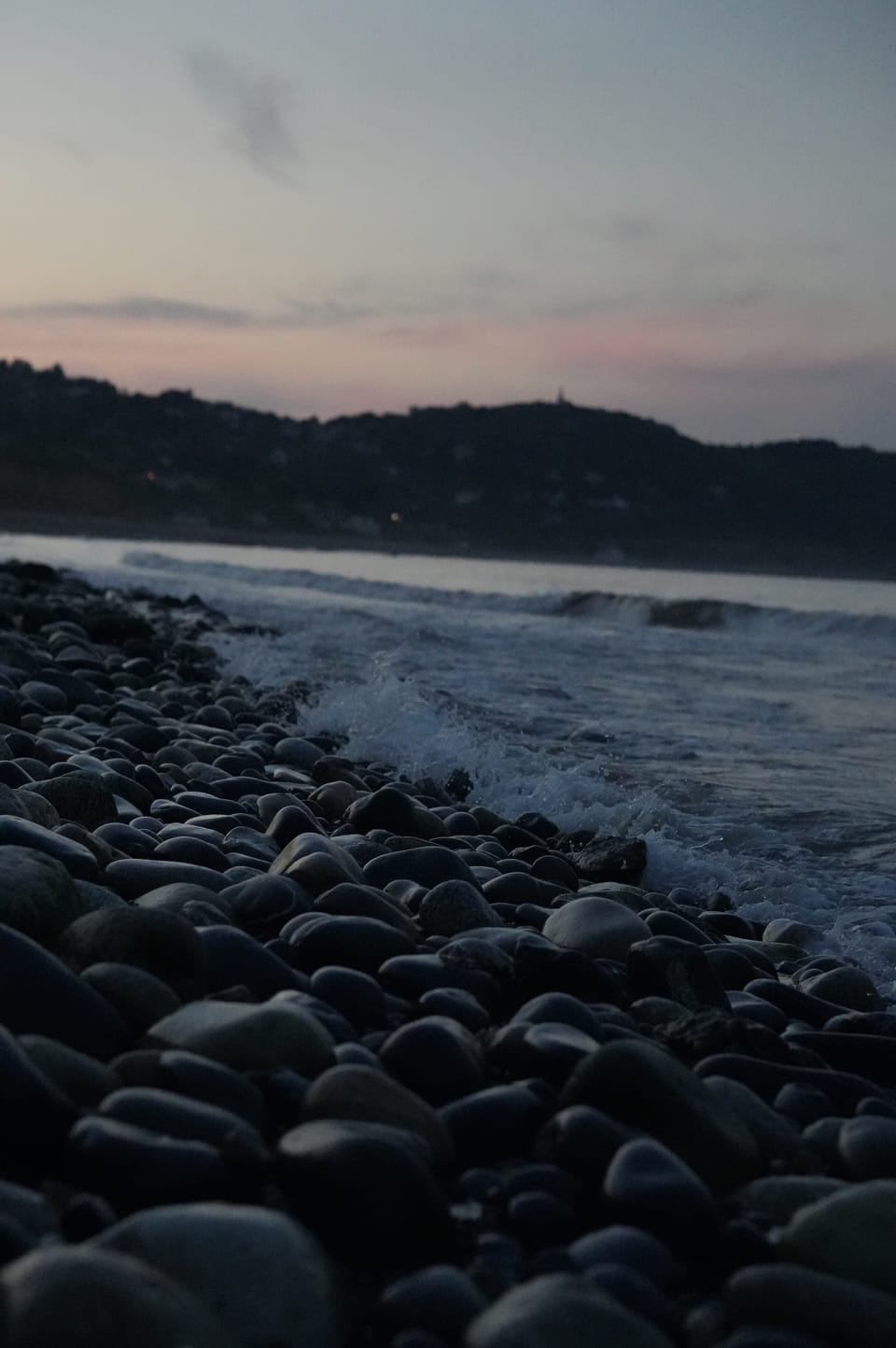 Waves Crashing Over Shankill Beach