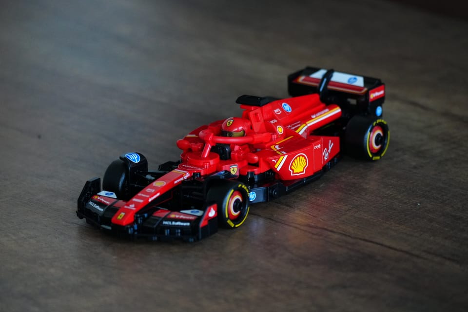 Lego Ferrari Photo shoot